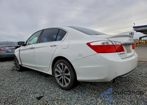 2014 Honda Accord Sport из США, поврежденный, VIN 1HGCR2F52EA263336